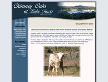 Tablet Screenshot of chimneyoaks.com